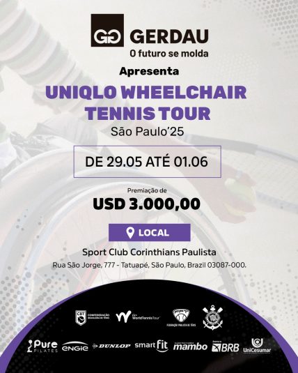 Federação Paulista de Tênis realiza ITF Future Series de Tênis em Cadeira de Rodas em São Paulo Federação Paulista de Tênis realiza ITF Future Series de Tênis em Cadeira de Rodas em São Paulo