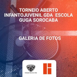 Quadro de Honra – Torneio Aberto Infantojuvenil GDA Escola Guga Sorocaba