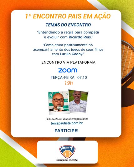 FPT convida para o 1º Encontro de Pais em Ação FPT convida para o 1º Encontro de Pais em Ação