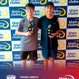 Quadro de honra – Torneio Aberto Infantojuvenil – Tênis Clube de Mogi das Cruzes