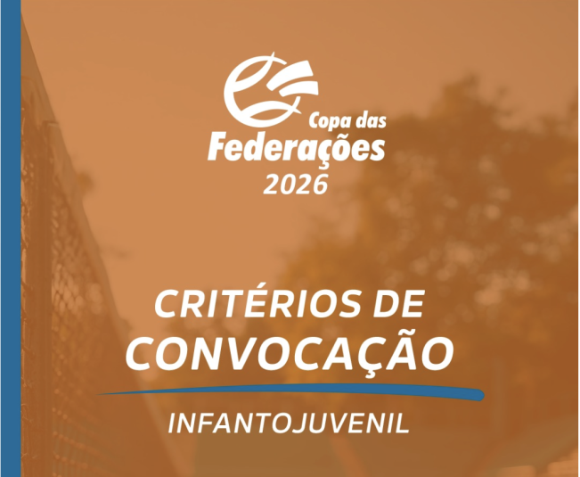 FPT divulga critérios de convocação para a Copa das Federações 2026 FPT divulga critérios de convocação para a Copa das Federações 2026