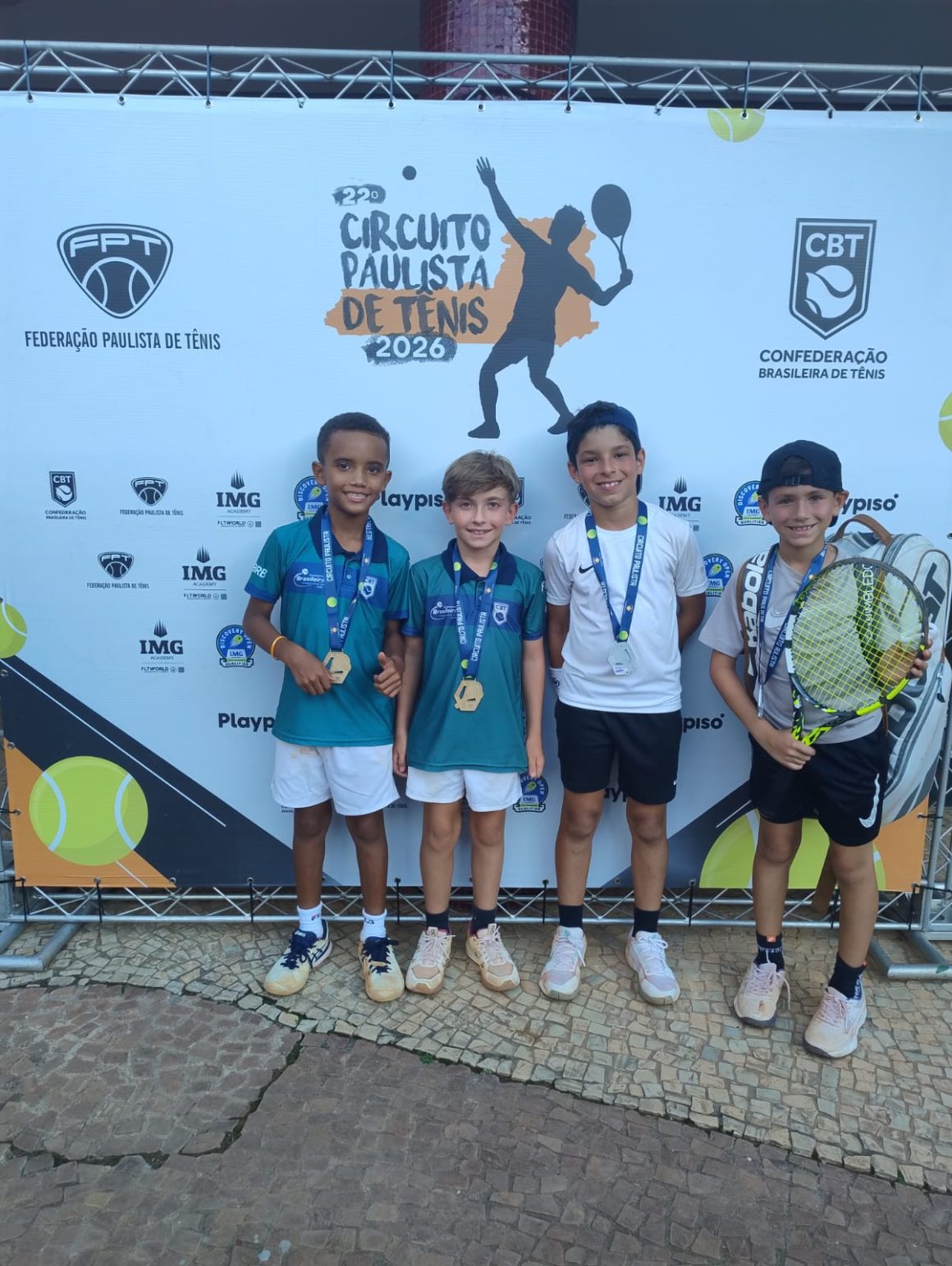 Quadro de honra – 4ª etapa do Circuito Paulista Kids – Slice Tennis Quadro de honra – 4ª etapa do Circuito Paulista Kids – Slice Tennis