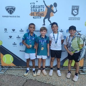 Quadro de honra – 4ª etapa do Circuito Paulista Kids – Slice Tennis