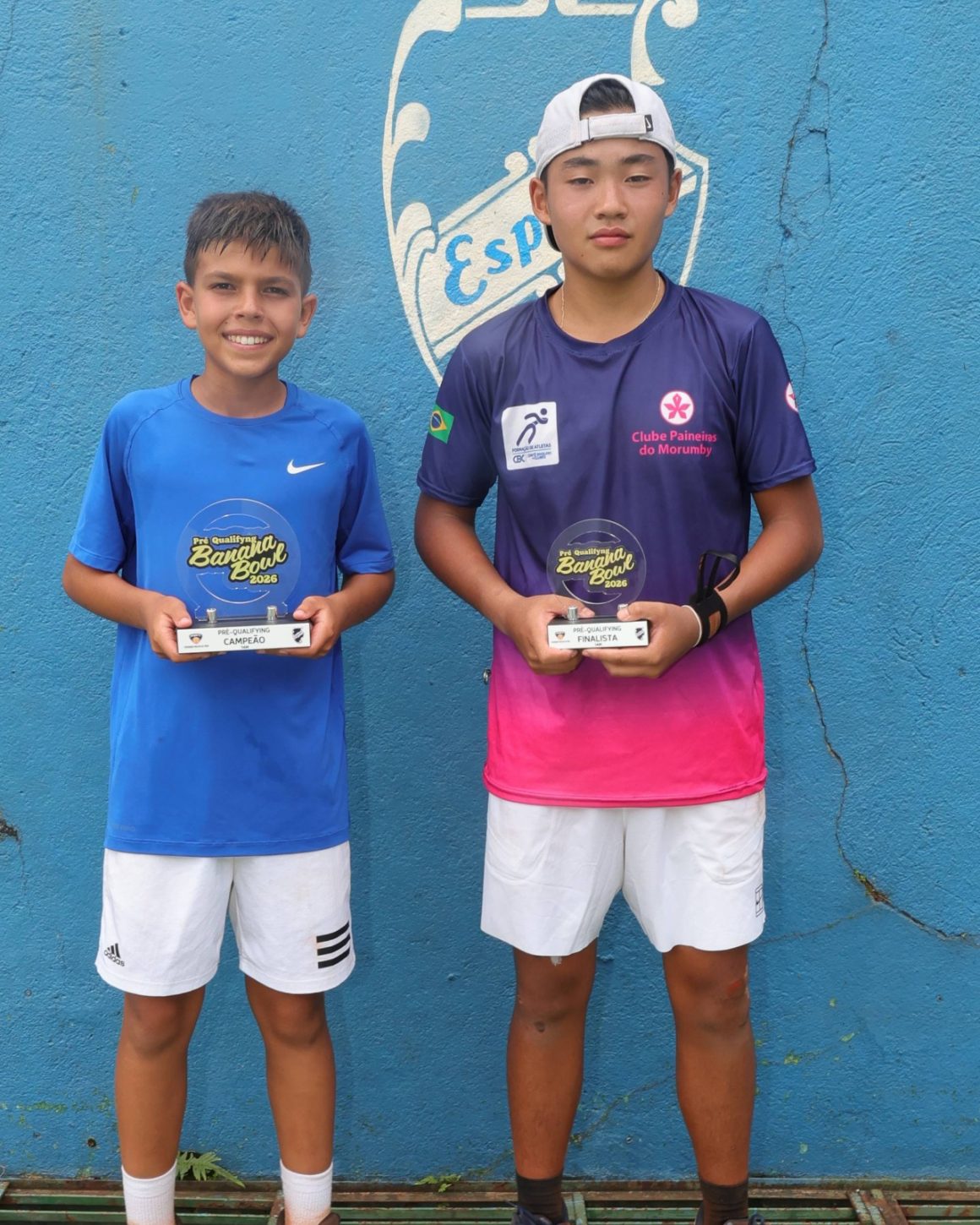 Quadro de honra – CNC Open – Pré-qualifying do Banana Bowl  14 e 16 anos – IJ 600 – Clube Esperia