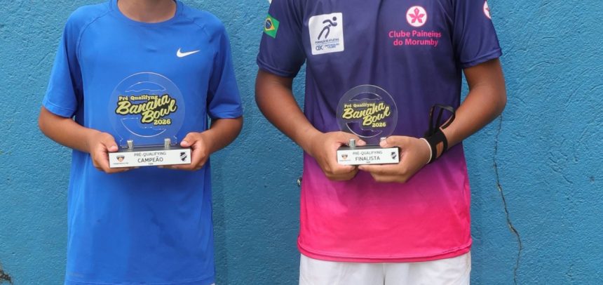 Quadro de honra – CNC Open – Pré-qualifying do Banana Bowl  14 e 16 anos – IJ 600 – Clube Esperia