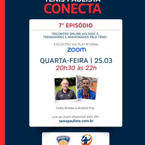 FPT realiza Tênis Paulista Conecta nesta quarta (25) FPT realiza Tênis Paulista Conecta nesta quarta (25)