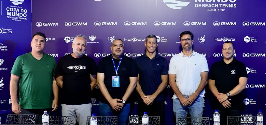 Parceria entre Federação Paulista e Federação Brasiliense leva Copa do Mundo de Beach Tennis para Brasília