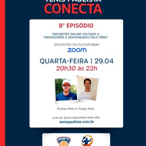 FPT promove 8º encontro do Tênis Conecta nesta quarta (22)