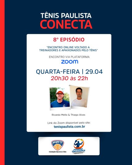 FPT promove 8º encontro do Tênis Conecta nesta quarta (22)