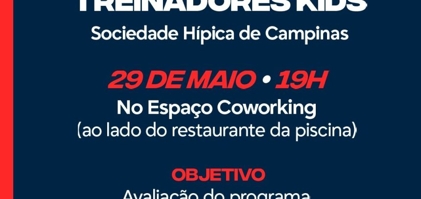 Programa Tênis Excelência realiza 1º Encontro de Treinadores Kids