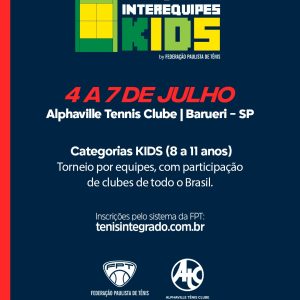 FPT lança Troféu Brasil Interequipes Kids. Inscrições abertas FPT lança Troféu Brasil Interequipes Kids. Inscrições abertas
