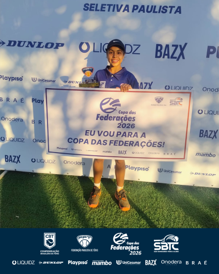 Quadro de Honra – Seletiva para a Copa das Federações e o IJ1000 – São Bernardo Tênis Clube