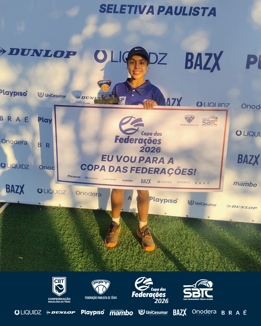 Quadro de Honra – Seletiva para a Copa das Federações e o IJ1000 – São Bernardo Tênis Clube Quadro de Honra – Seletiva para a Copa das Federações e o IJ1000 – São Bernardo Tênis Clube