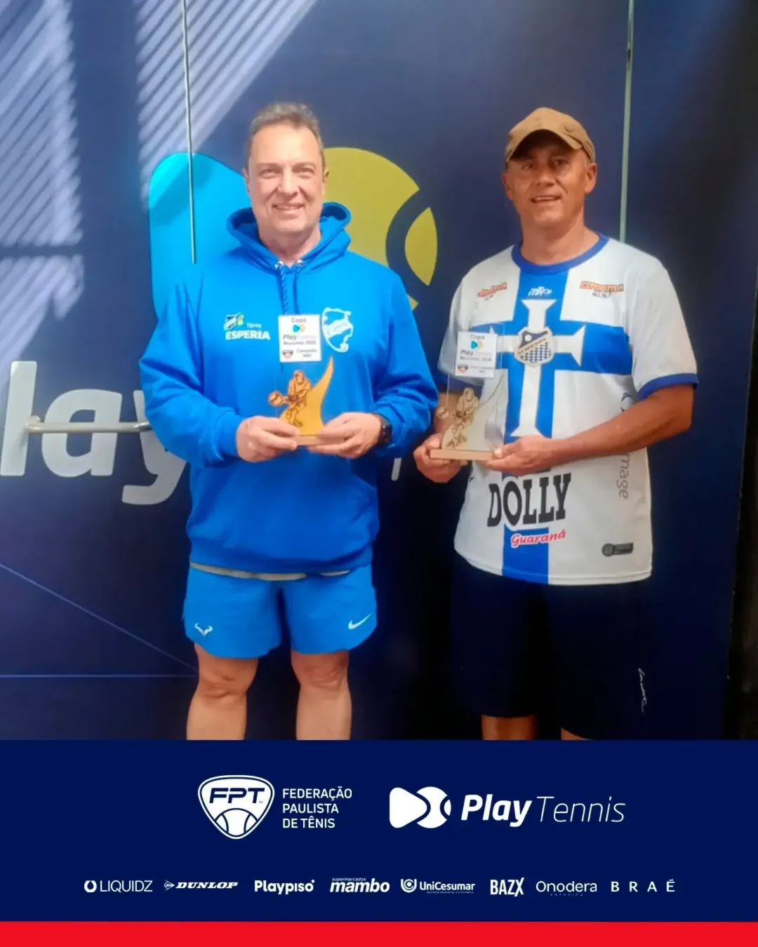 Quadro de Honra – Copa Play Tennis CL-600 Quadro de Honra – Copa Play Tennis CL-600