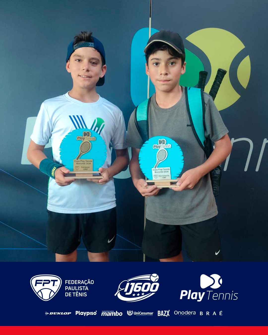 Quadro de Honra – IJ600 – Copa Play Tennis Quadro de Honra – IJ600 – Copa Play Tennis