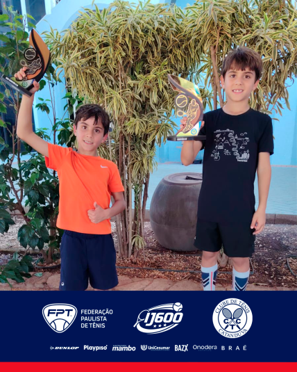 Quadro de Honra – Copa Futuro Kids de Tênis – Torneio 1600