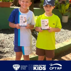Quadro de Honra – Torneio Aberto CFTRP/ Kids – 2ª Etapa 🎾