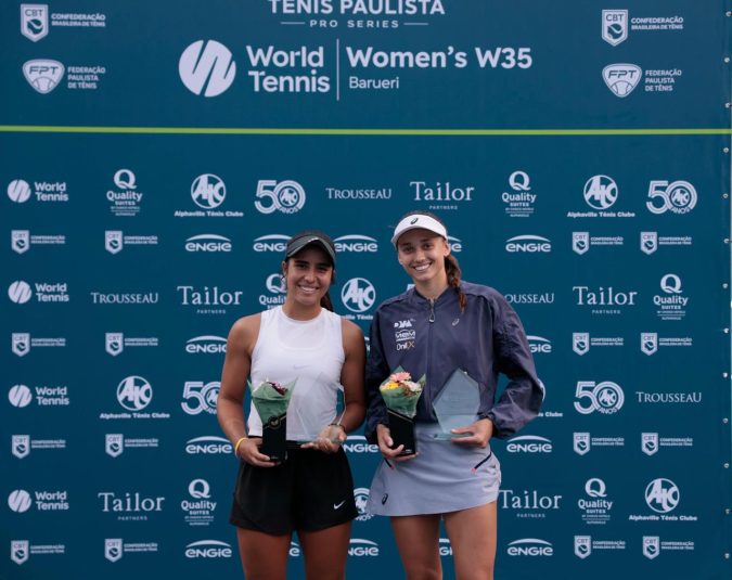 Ana Candiotto é campeã do W35 de Barueri e conquista 20º título de duplas da carreira Ana Candiotto é campeã do W35 de Barueri e conquista 20º título de duplas da carreira