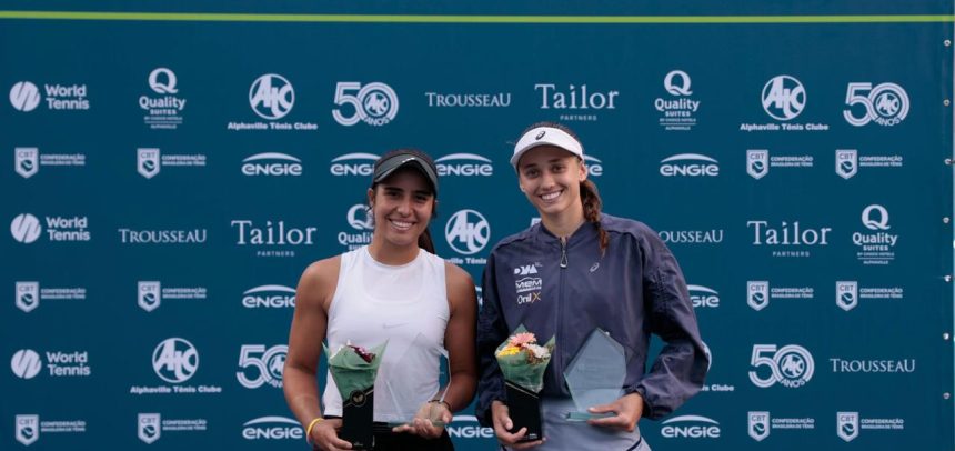 Ana Candiotto é campeã do W35 de Barueri e conquista 20º título de duplas da carreira Ana Candiotto é campeã do W35 de Barueri e conquista 20º título de duplas da carreira