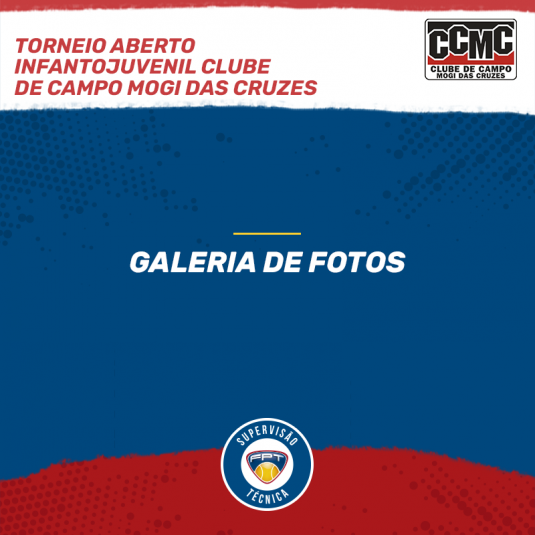 Quadro de Honras – Torneio Aberto Infantojuvenil Clube de Campo de Mogi das Cruzes